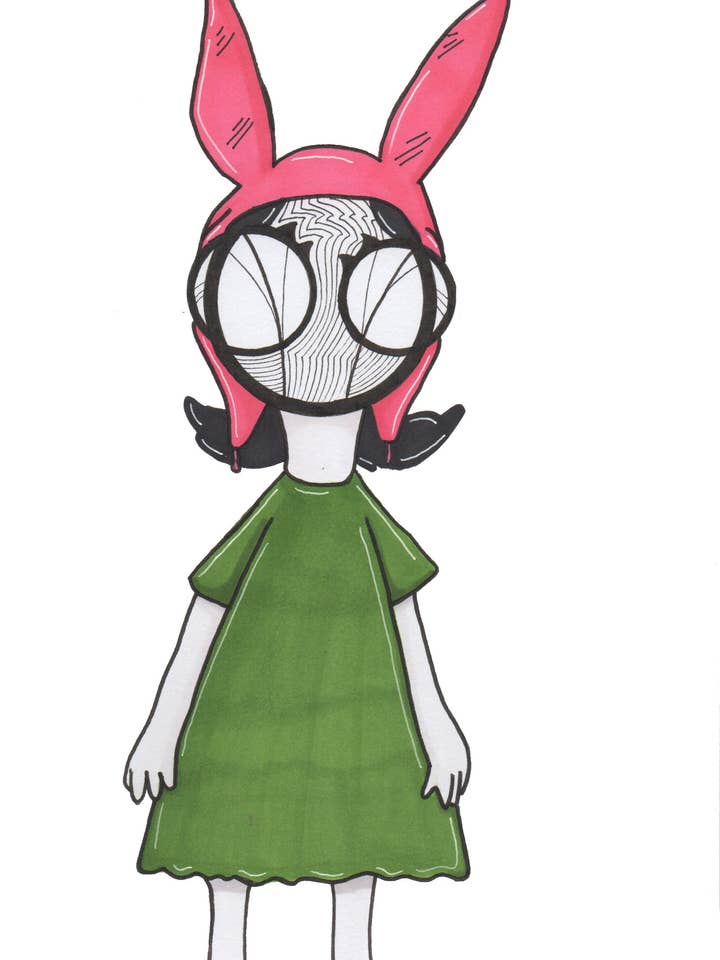 Lámina artística de Louise Belcher para venta al por mayor de Harth Creations