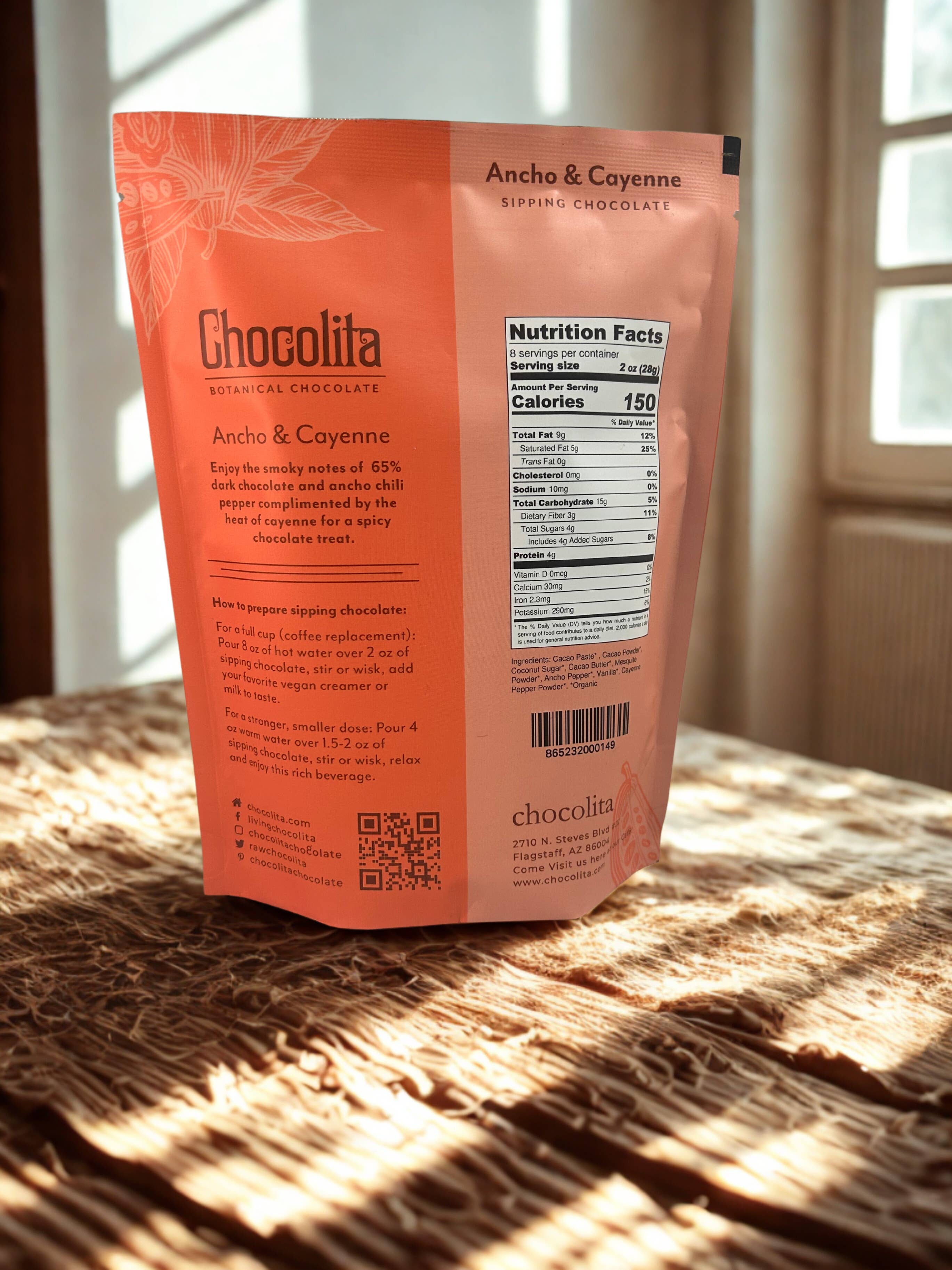 Chocolita - Wholesale Hot Cocoa Mix/Kit - Ancho & Cayenne Cacao drinking chocolate1