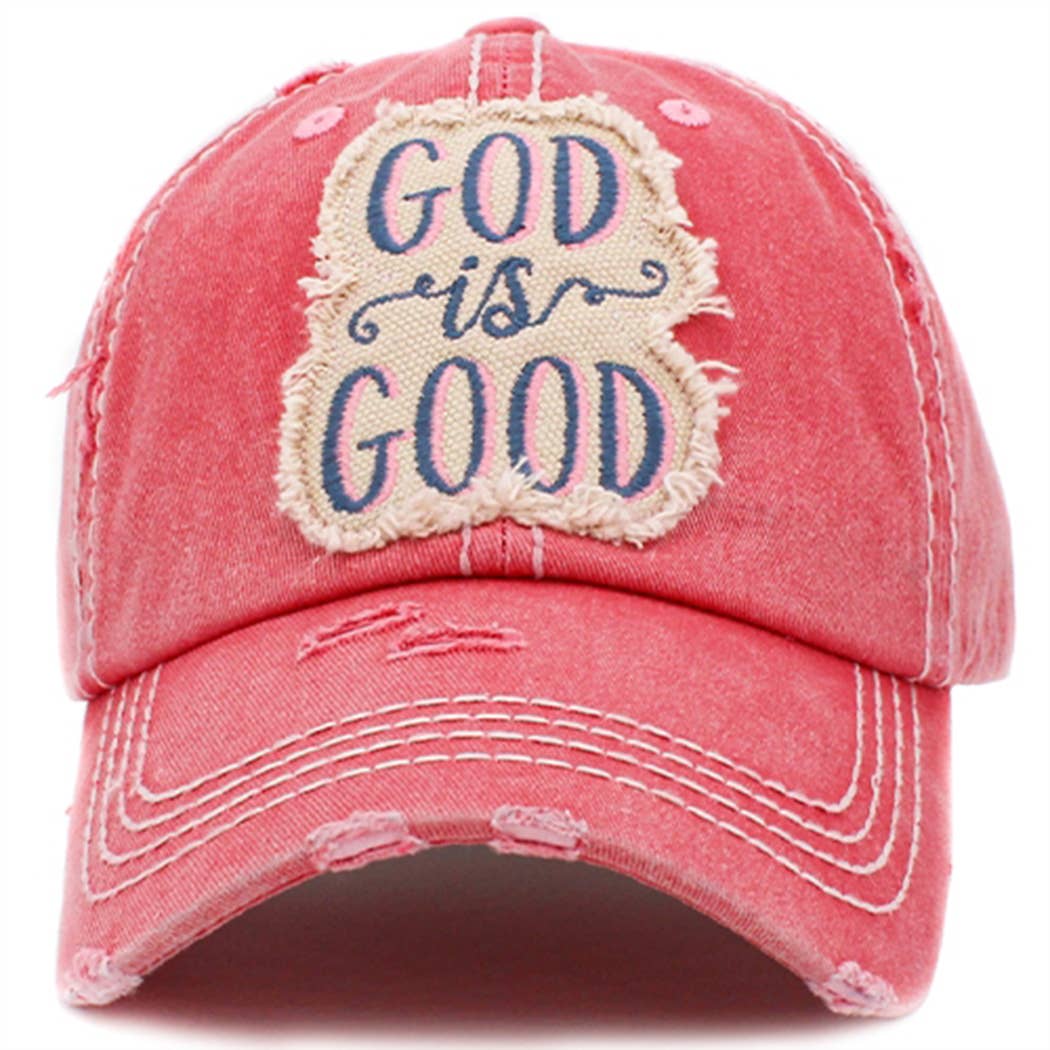 Your Fashion Wholesale - Wholesale Baseball Cap - Women's - God is Good Hat0