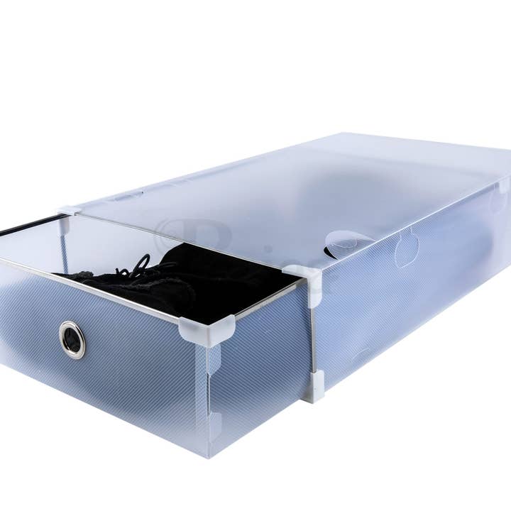 Periea - Wholesale Shoe Rack - Periea 'Rosa' Plastic Knee Boots Storage Drawers - Pack of 42