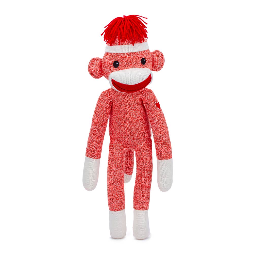 Plushland - Wholesale Stuffed/Plush Toy - Kids & Baby - 20″ Valentine Sock Monkey | Valentine Plush Monkey Gift10