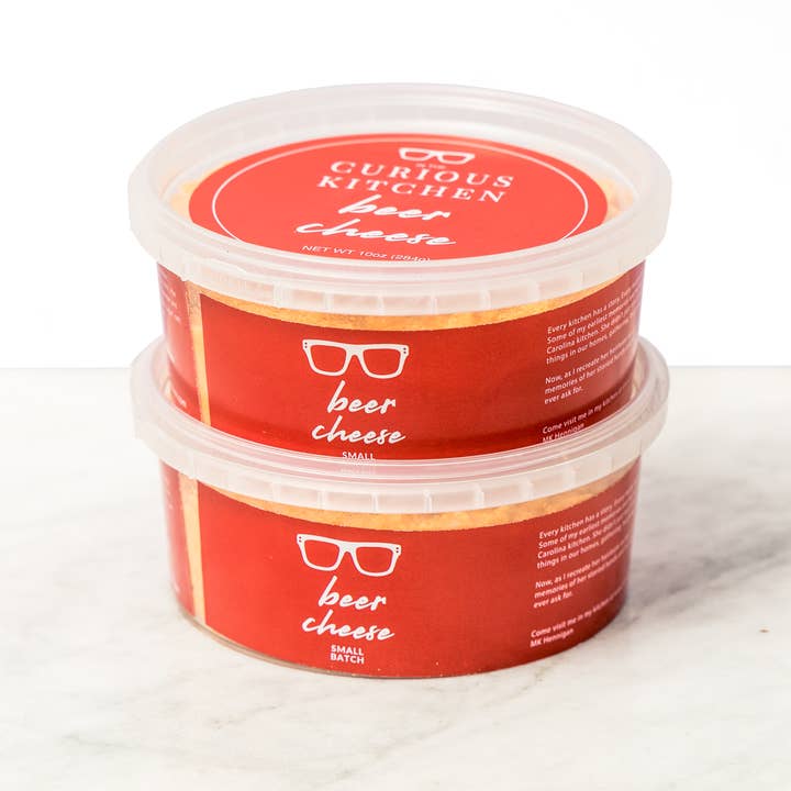 In the Curious Kitchen - Wholesale Cheese - Beer Cheddar Cheese Spread /Dip6