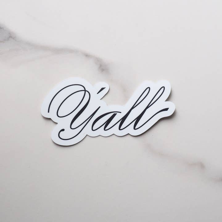 Sentinel Supply - Wholesale Sticker - Y'all Sticker for Hydroflask - Cute Southern Decals5