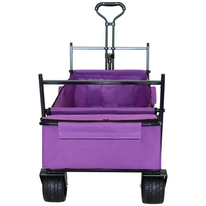 39F Inc. - Wholesale Shopping Cart - 480lbs Foldable Wagon with Canopy & All-Terrain Wheels11