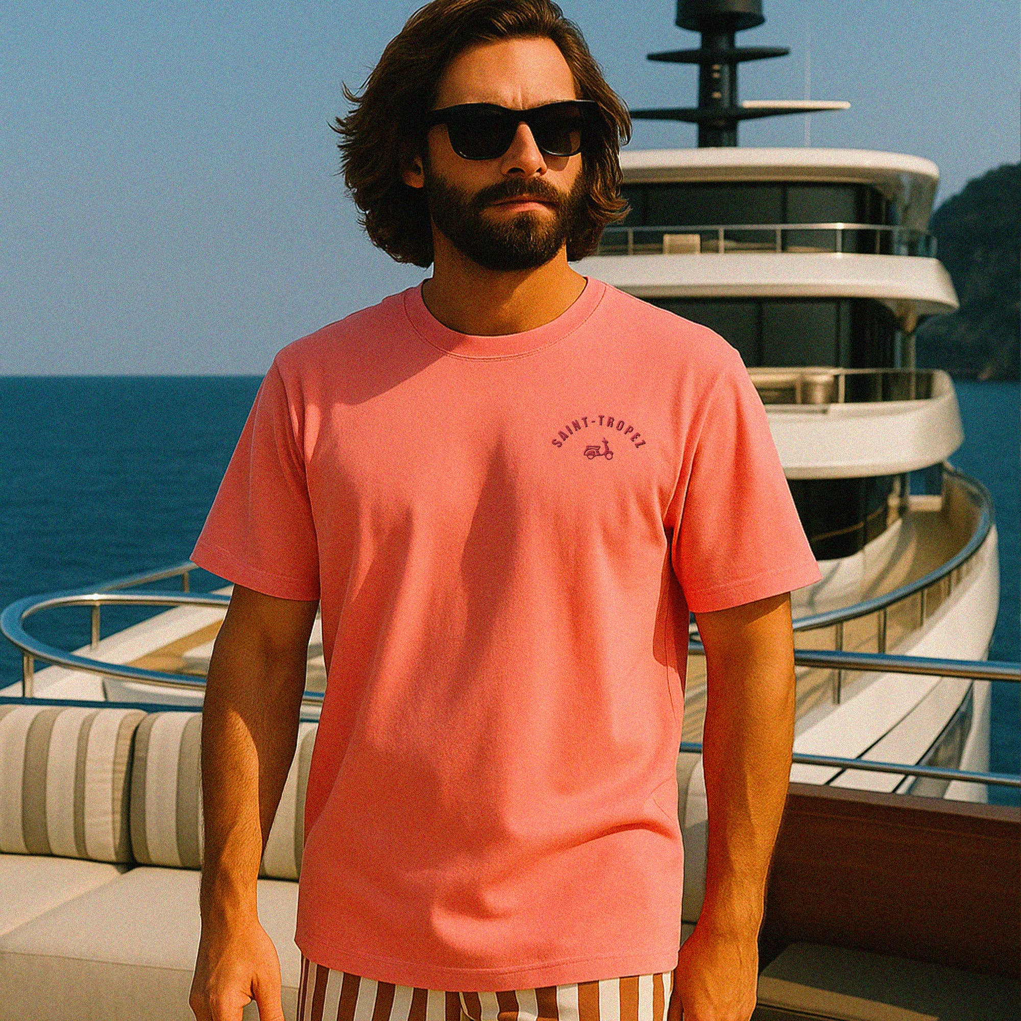 PINK SAINT-TROPEZ T-SHIRT for wholesale on Faire2