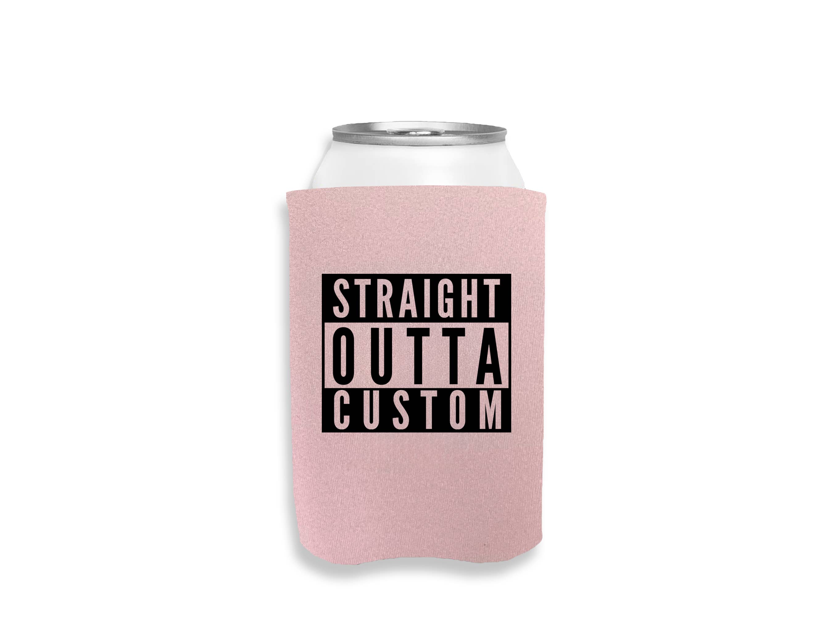Calm Down Caren – wholesale Drink huggers & koozies – Straight Outta CUSTOM CITY - Can Cooler1