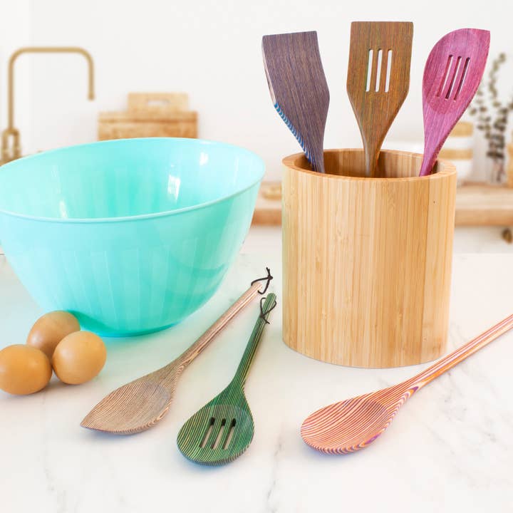 Totally Bamboo - Wholesale Kitchen Utensil Set - Baltique® Costa Nova Collection 6-Piece Cooking Utensil Set