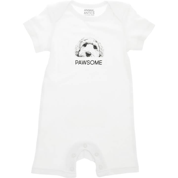 Pawsome - 6-12 Months Romper for wholesale by Pavilion