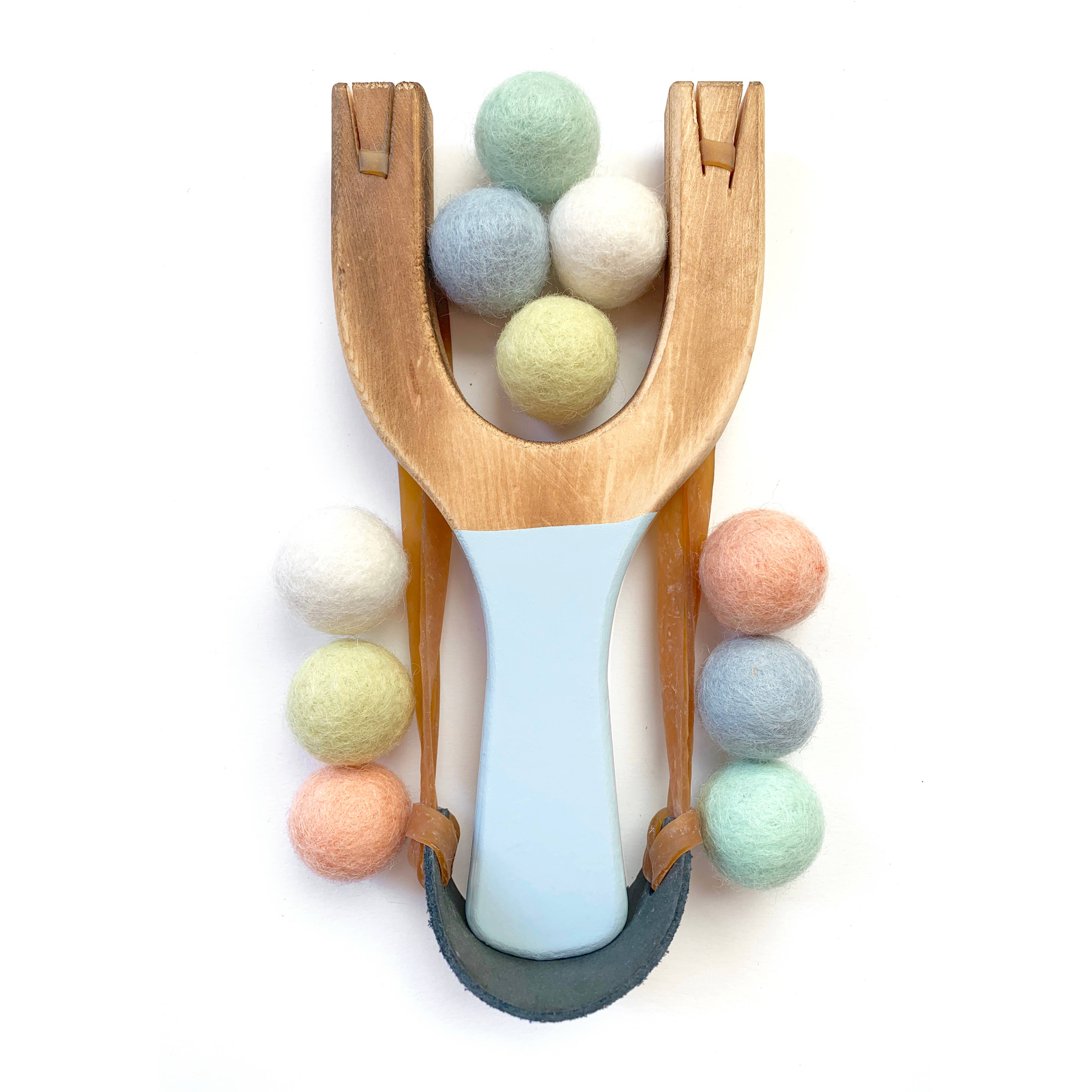 Little Lark - Wholesale Slingshot - Kids - Wooden Toy Slingshot in Pastel Colors9
