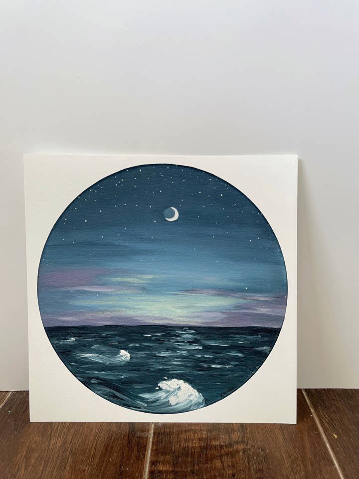 Luna pour la vente par Emily Paints