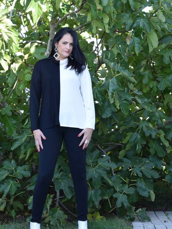 Jersey Francisca - L to 6XL/Roll neck/Turtel neck pullover for wholesale by Torster & Ribeiro, Lda - CurvyShion