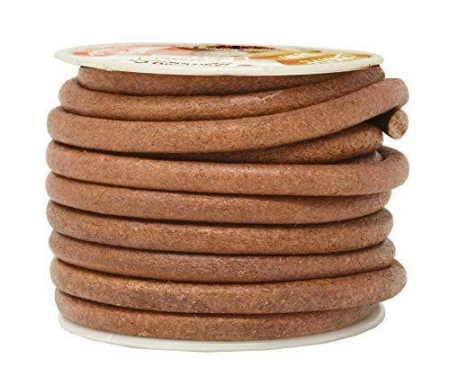 Mandala Crafts - Wholesale Craft Supplies - Mandala Crafts Round Cowhide Genuine Leather String Cord, Natural Rawhide Rope for Jewelry Making, Kumihimo Braiding, Shoelaces14