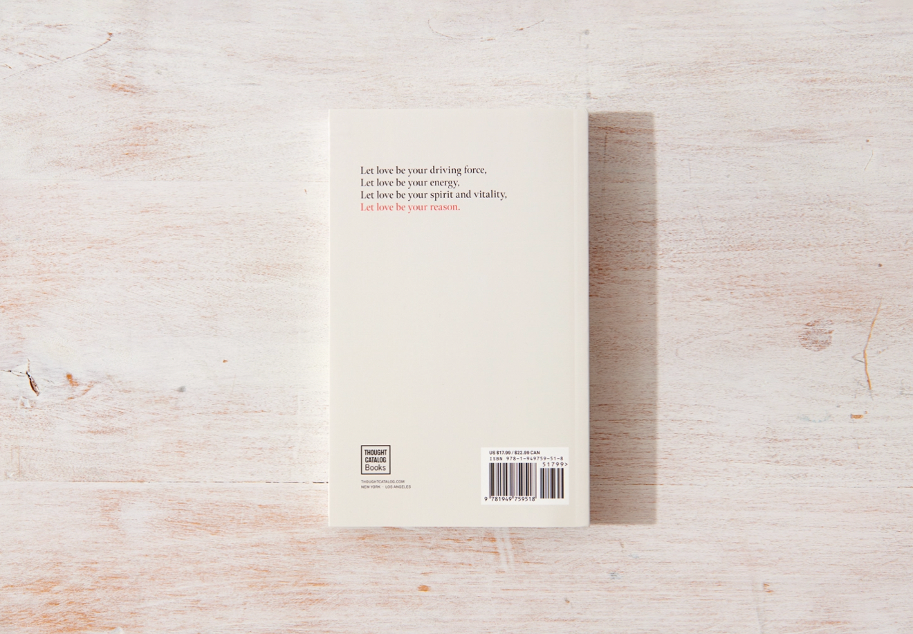Thought Catalog - Wholesale Poetry & Drama - All The Love You Carry - book1