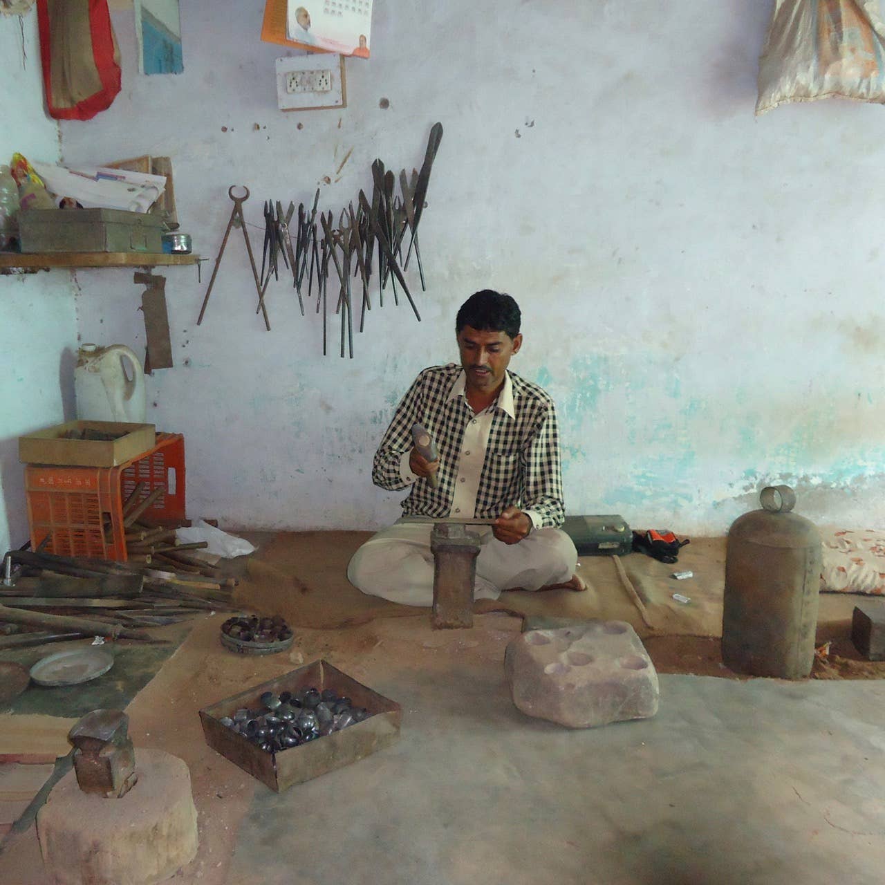 Indika – wholesale Vindspel – Vindspel med 7 handstämda brasenske klockor, trädgårdsvindspel7