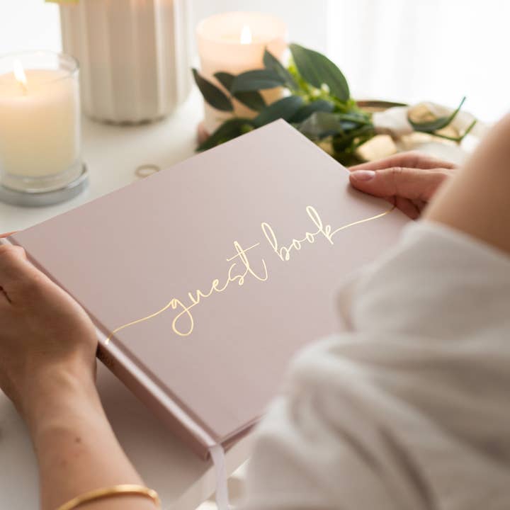 Lamare Wedding Guest Book – Elegant Guest Sign-Ins for wholesale by Lamare