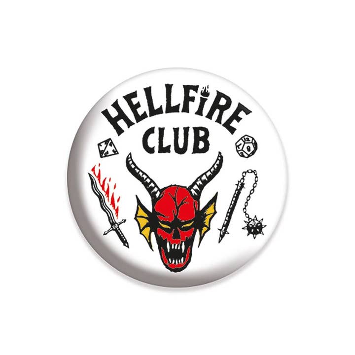 Pyramid International - Wholesale Lapel Pin/Button - Stranger Things 4 (Hellfire Club)1