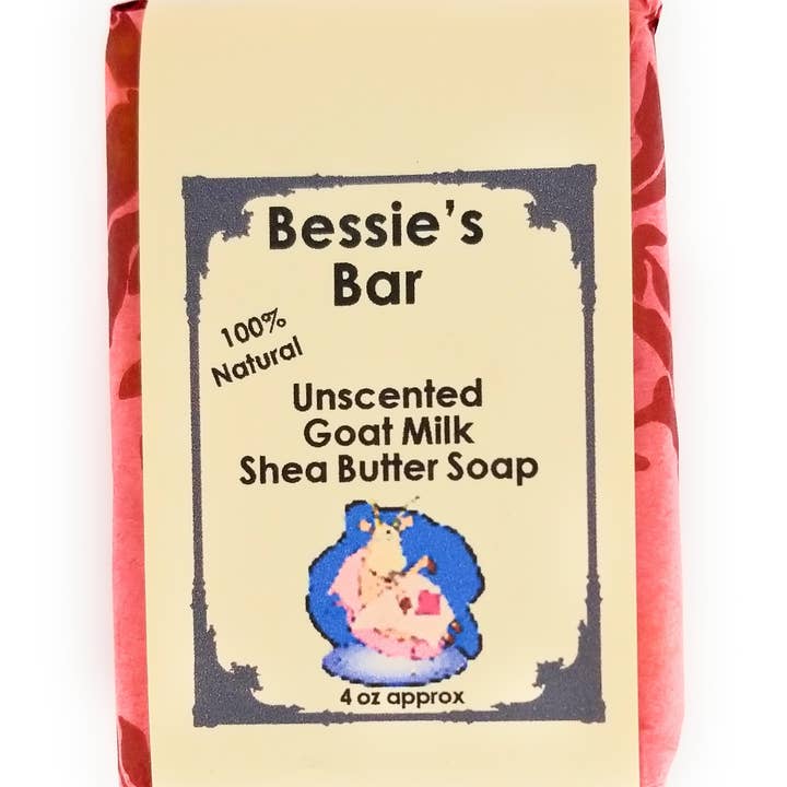 Goatmilk 100% Natural Scent and Color-Free Shea Butter Soap for wholesale by Corner Soap Shop