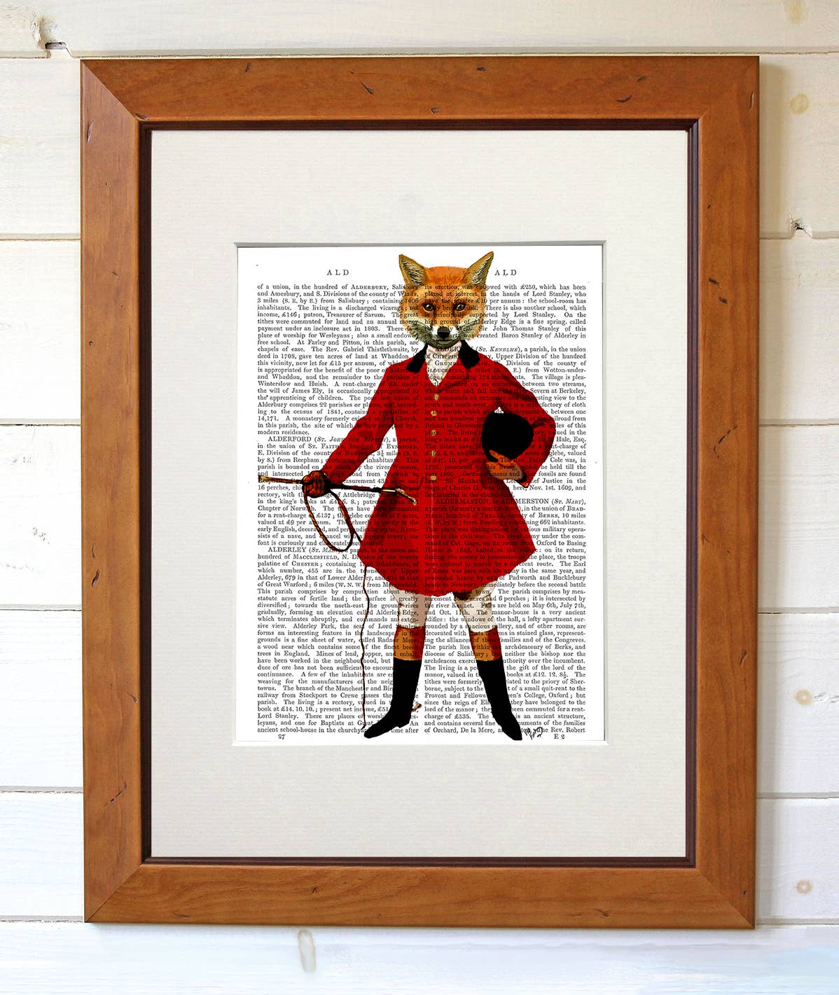 FabFunky Ltd - Wholesale Art Print - Fox Hunter 2 Full Book Print / Art Print / Wall Art2