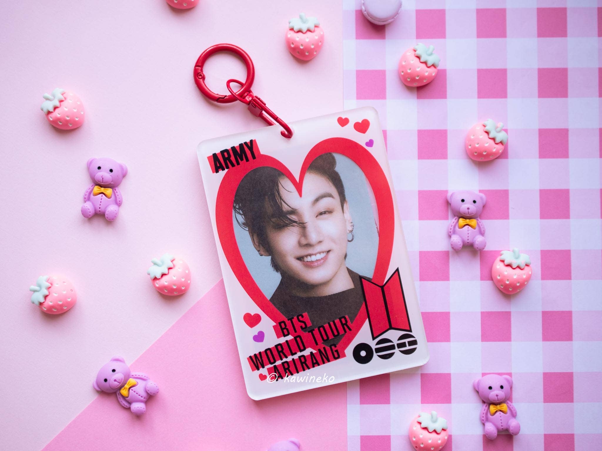 Kawineko - Wholesale Keychain - Women's - BTS world tour 2 window pc holder photocard keychain kpop 4