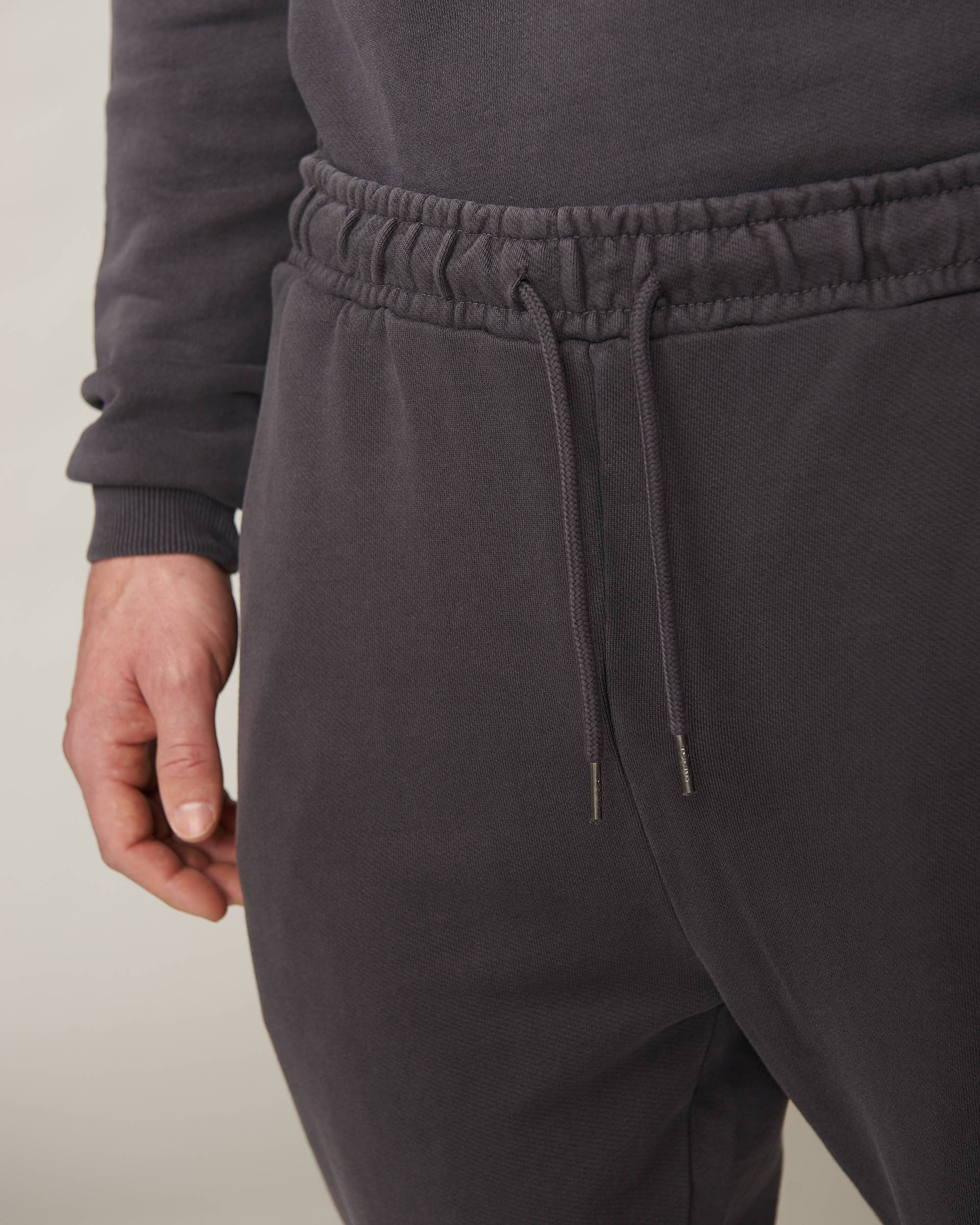 Tourn - Wholesale Athletic Sweatpants/Joggers - Men's - Miles French Terry Dark Stone Jogger1