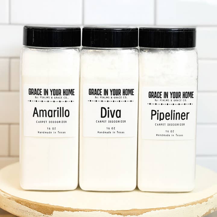 Tapijtsprenkelsverfrisser voor wholesale door Psalms & Grace Design Co.