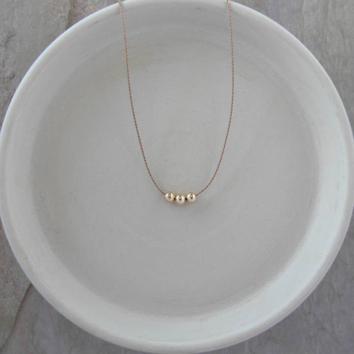 Trinity Necklace for wholesale by Rope and Leather