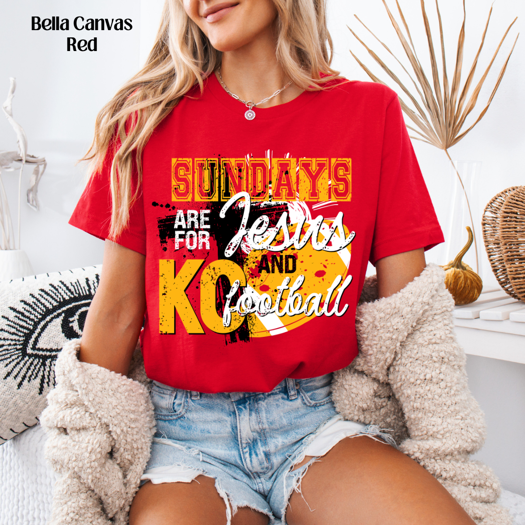 XO, Hannah - Wholesale Graphic Sweatshirt - Women's - Sundays Are For Jesus & KC0