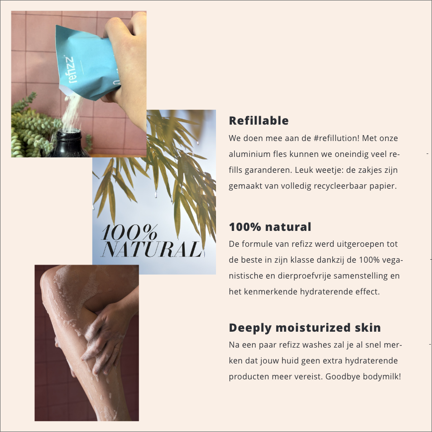 Refizz - Wholesale Body Wash/Shower Gel - BODY WASH REFILL VALUE PACK NATURAL4