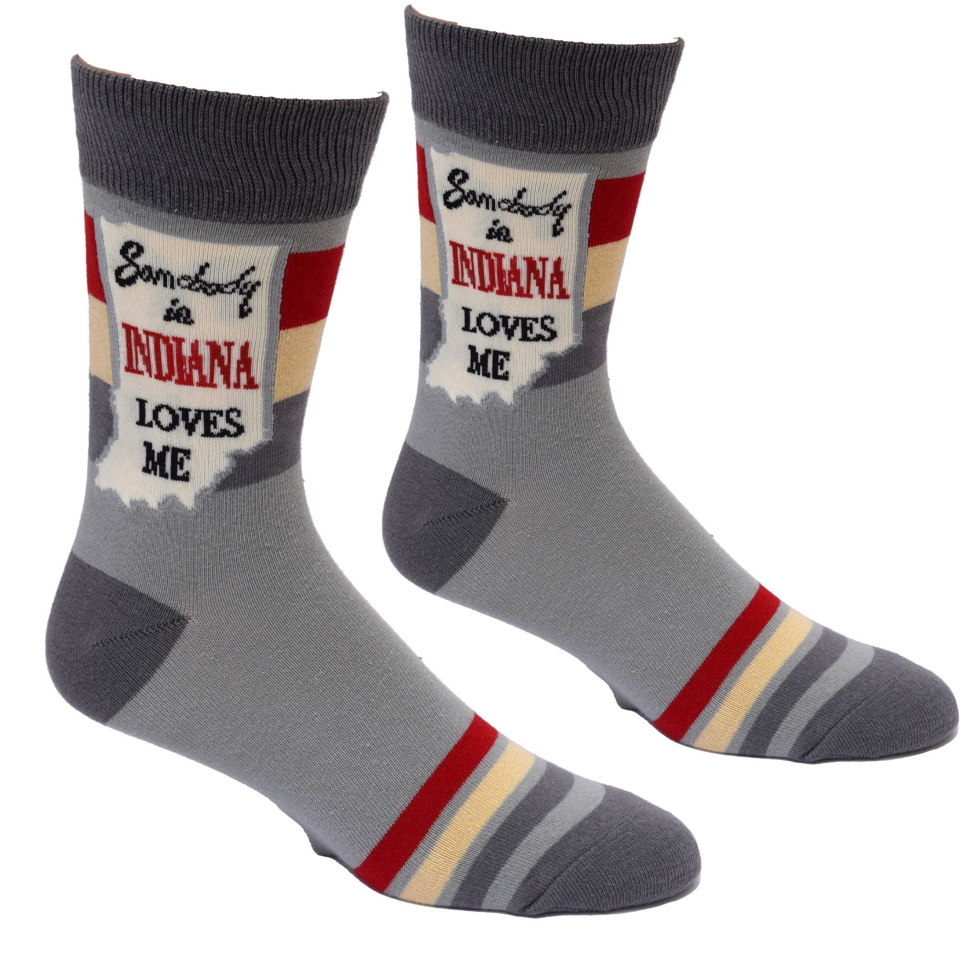 Buy Socks You All - Venta al por mayor Calcetines - Hombre - Calcetines para hombre Somebody in Indiana Loves Me1