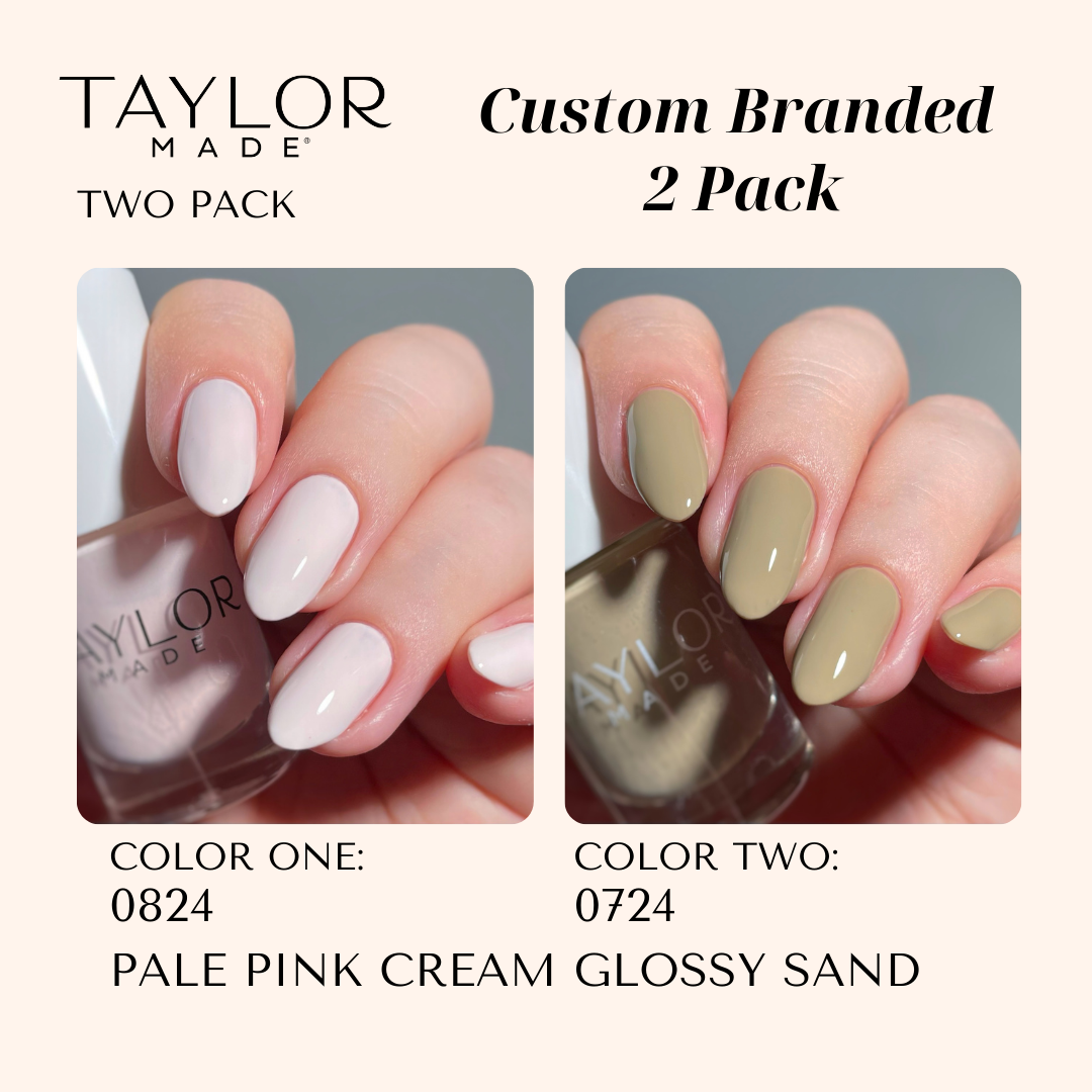 Taylor Made Polish – wholesale Nail polish – Custom Nail Polish: 2 Pack Long-wearing + Vegan + Non-toxic119