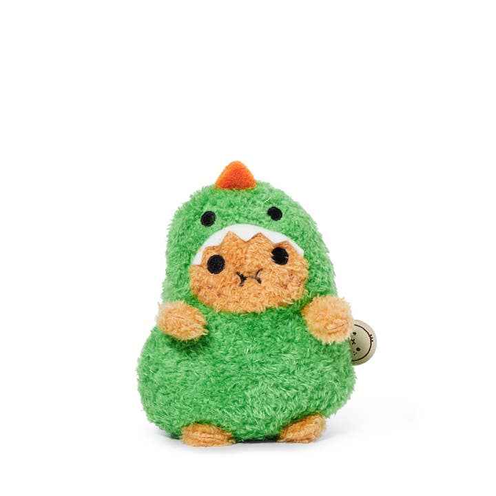 Noodoll - Wholesale Stuffed/Plush Toy - Kids & Baby - Mini Sitting Plush Toy - Green Dino Ricespud - Dinosaur