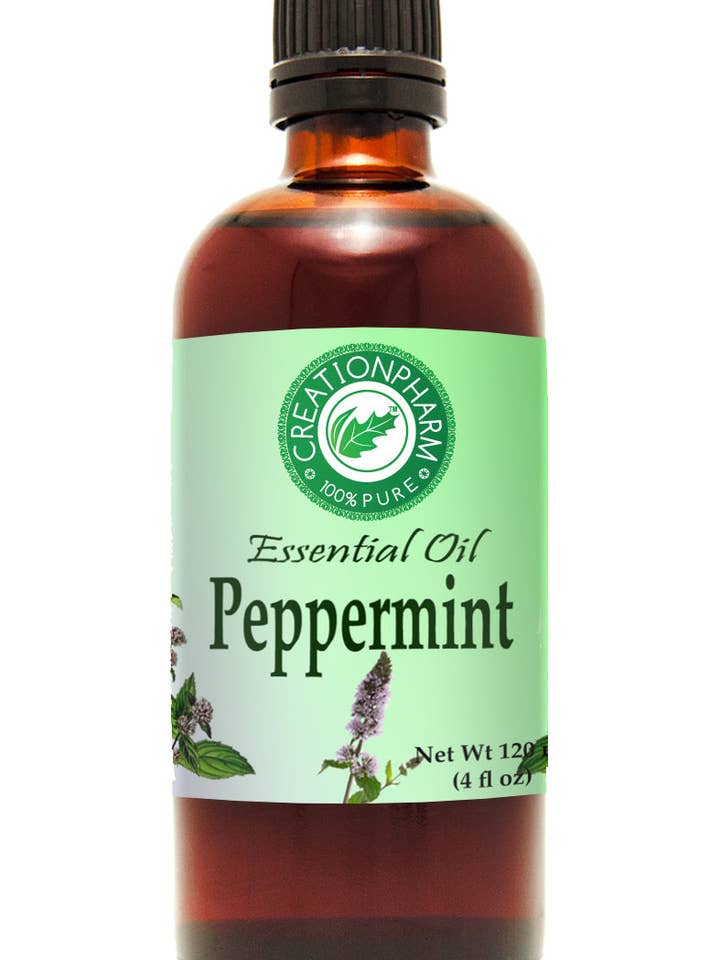 Peppermint Essential Oil 100 Percent Pure By Creation Pharm Menthol Rich Aromatherapy Oil for wholesale by Creation Farm Inc