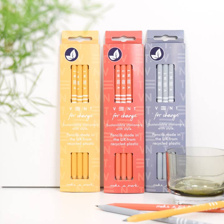 VENT for Change - Wholesale Pencil - Pencil Sets Recycled Make a Mark Starter Pack x10