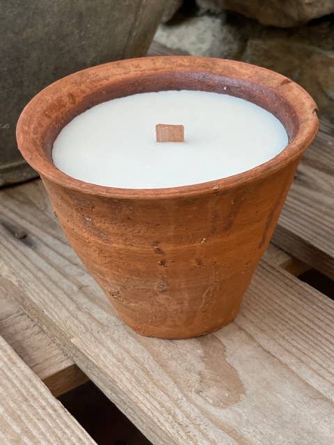 Atelier Bon Sens - Wholesale Jar/Filled Candle - Landes clay candle, “Bois de Provence” scent3