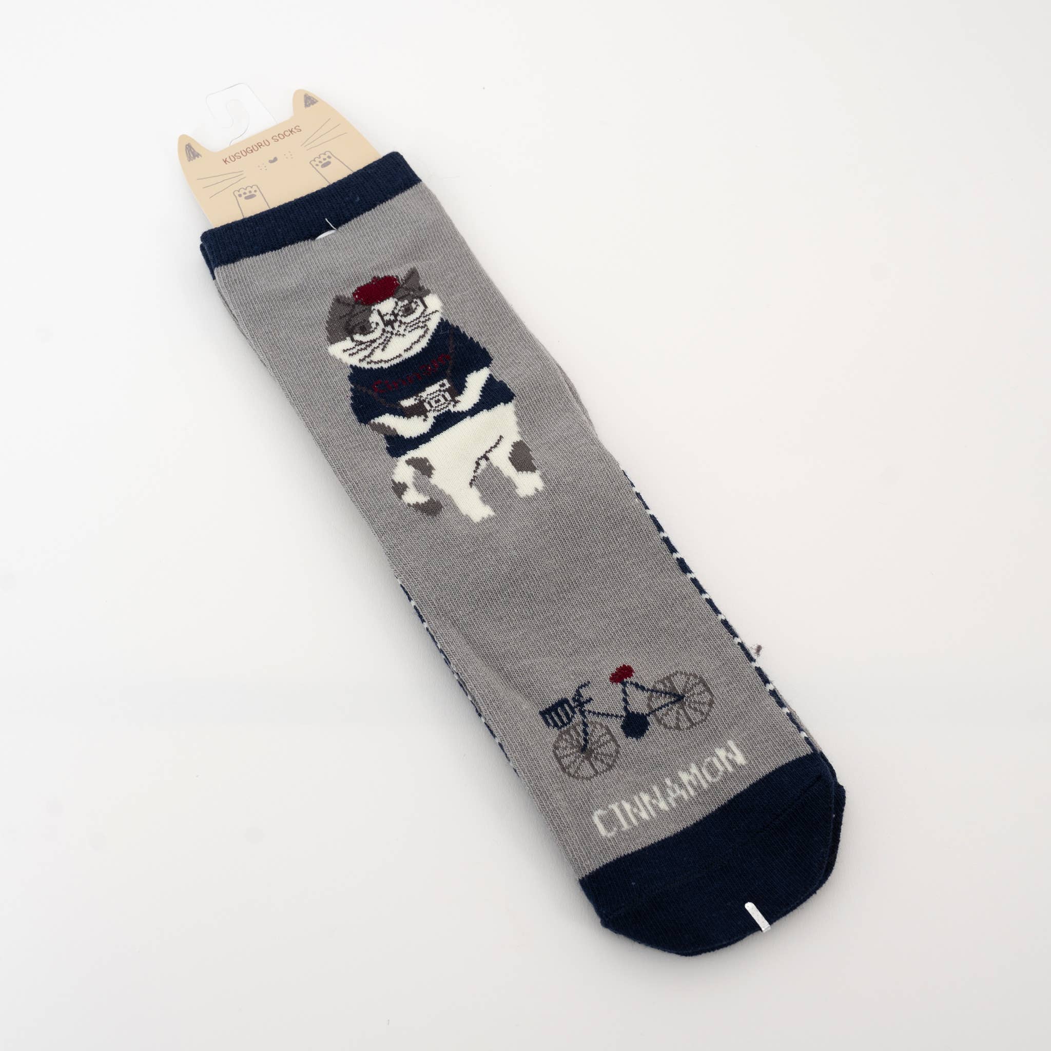 U PLUS INC - Wholesale Socks - Unisex - Whimsical Japanese Character Knit Crew Socks Kusuguru Japan1