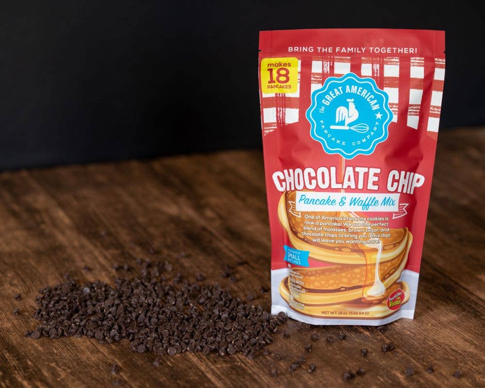 Great American Pancake Company - Wholesale Pancake Mix - Chocolate Chip Gourmet Pancake & Waffle Mix1