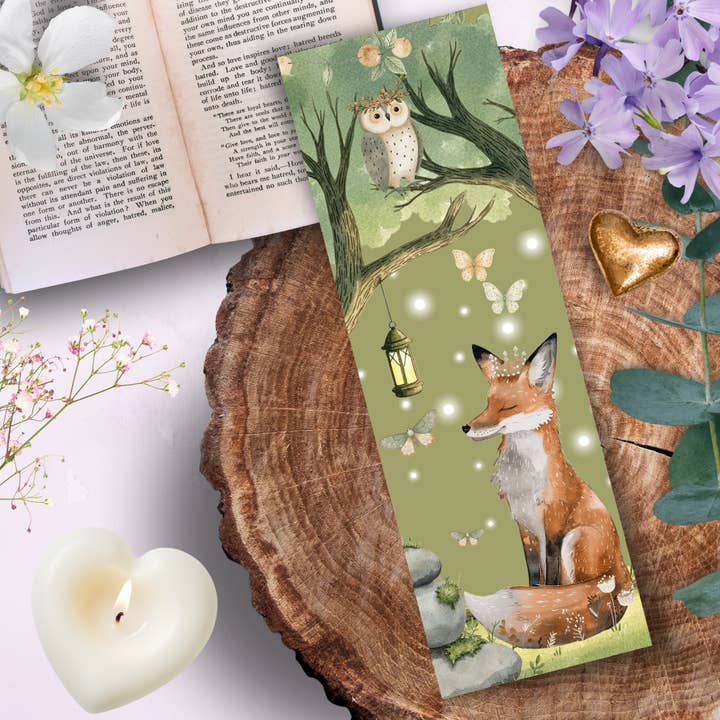 Les Moonettes - Wholesale Bookmark - Bookmark Reading Page Keeper of the Forest