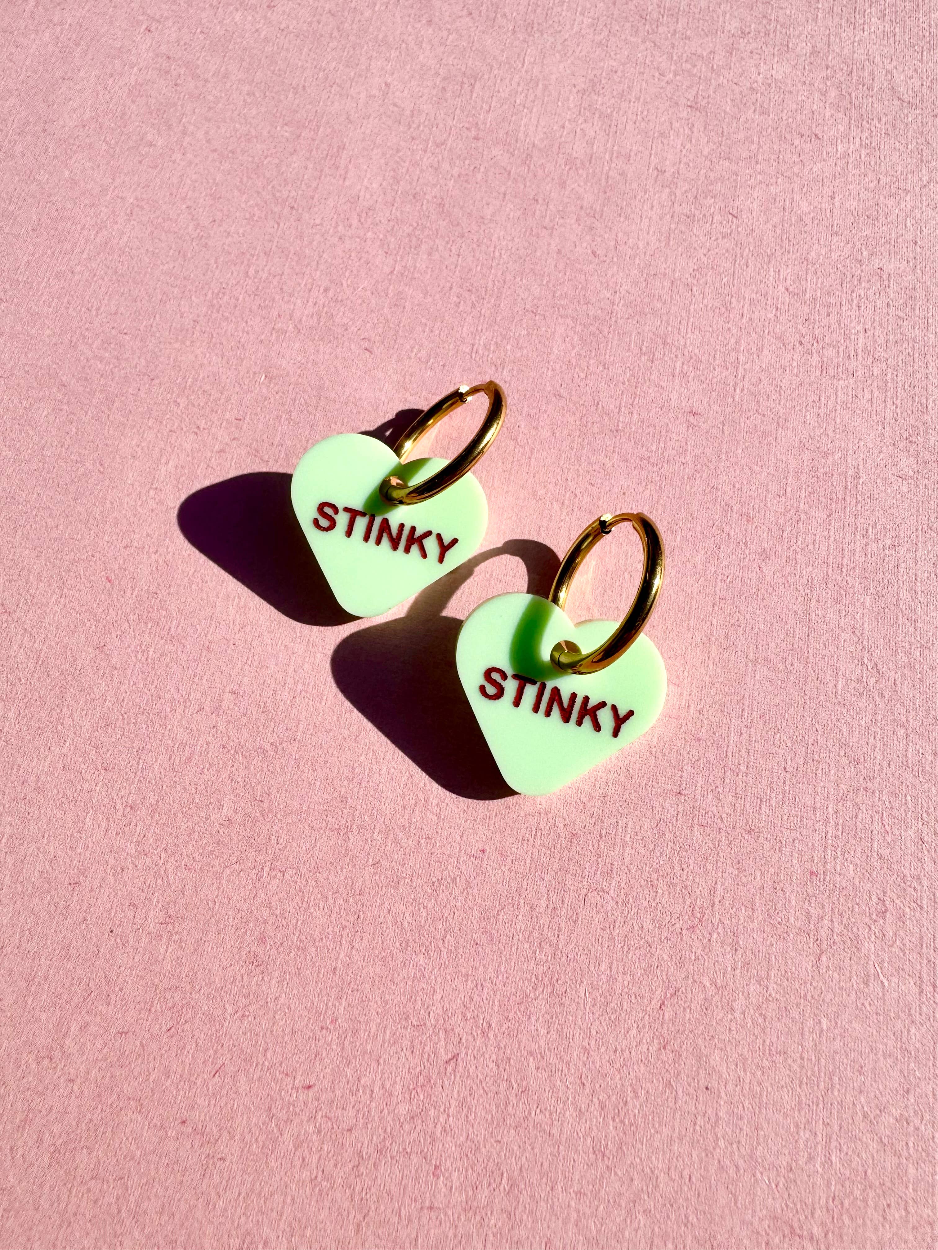 Not Picasso - Wholesale Dangle Earrings - Candy Sweetheart Minis2