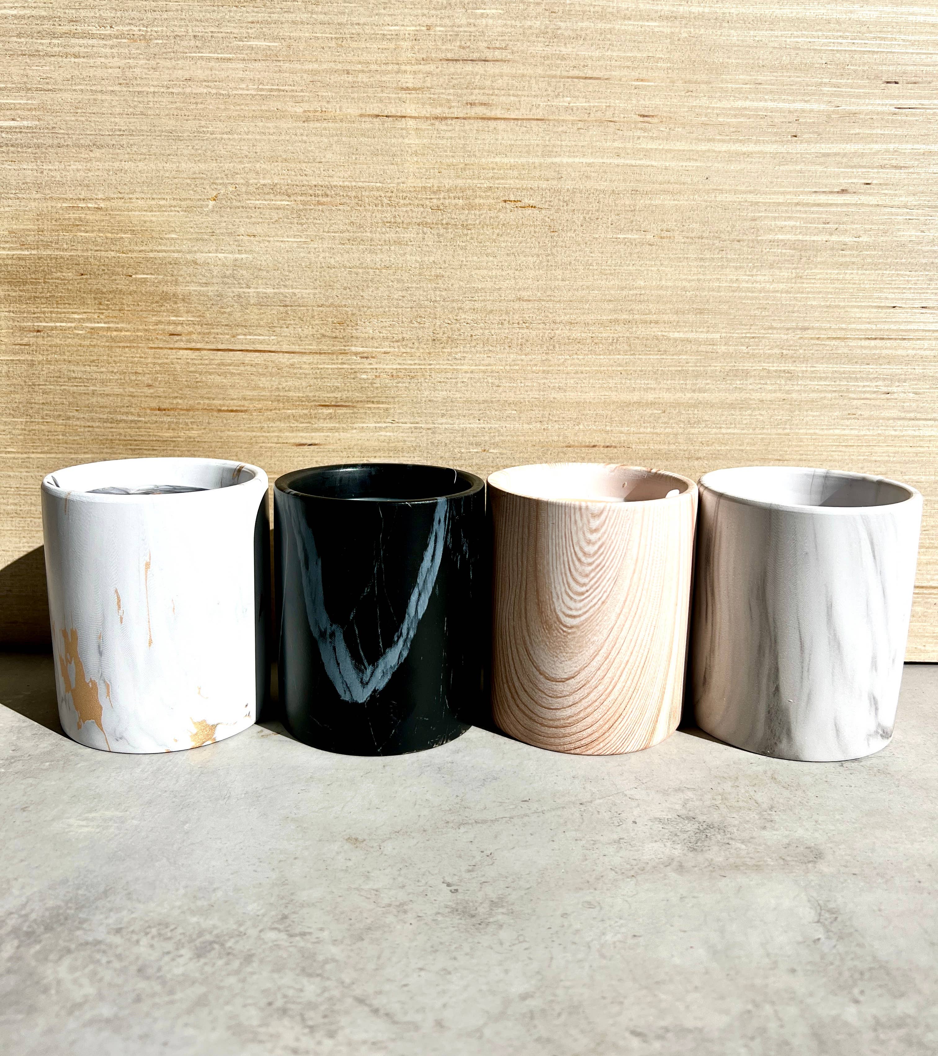 The Sacred Wild Candle Co - Wholesale Jar/Filled Candle - Biophilia: White Marble + Pure Fresh Air Scented Candle9