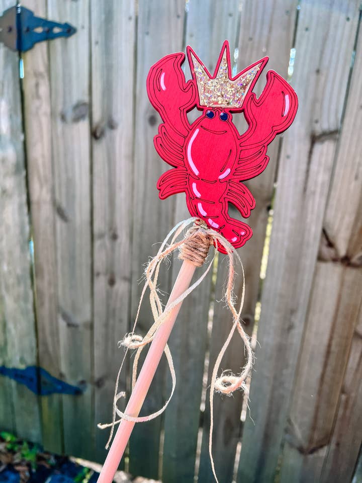 Louisiana Crawfish Queen/King Wand for wholesale by Geaux Magnolia