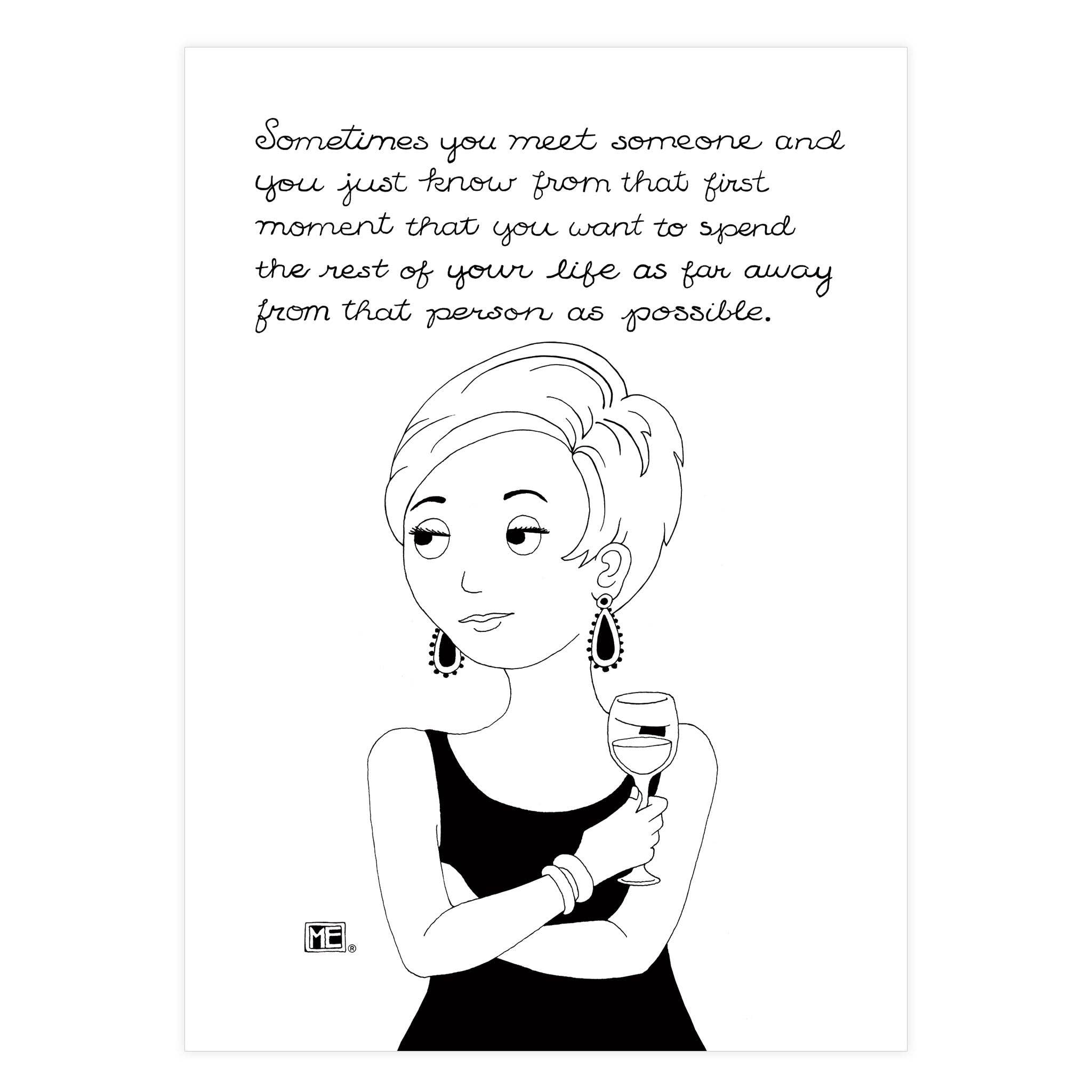 Mary Engelbreit Studios - Wholesale Postcard - The Divorcee Postcards6