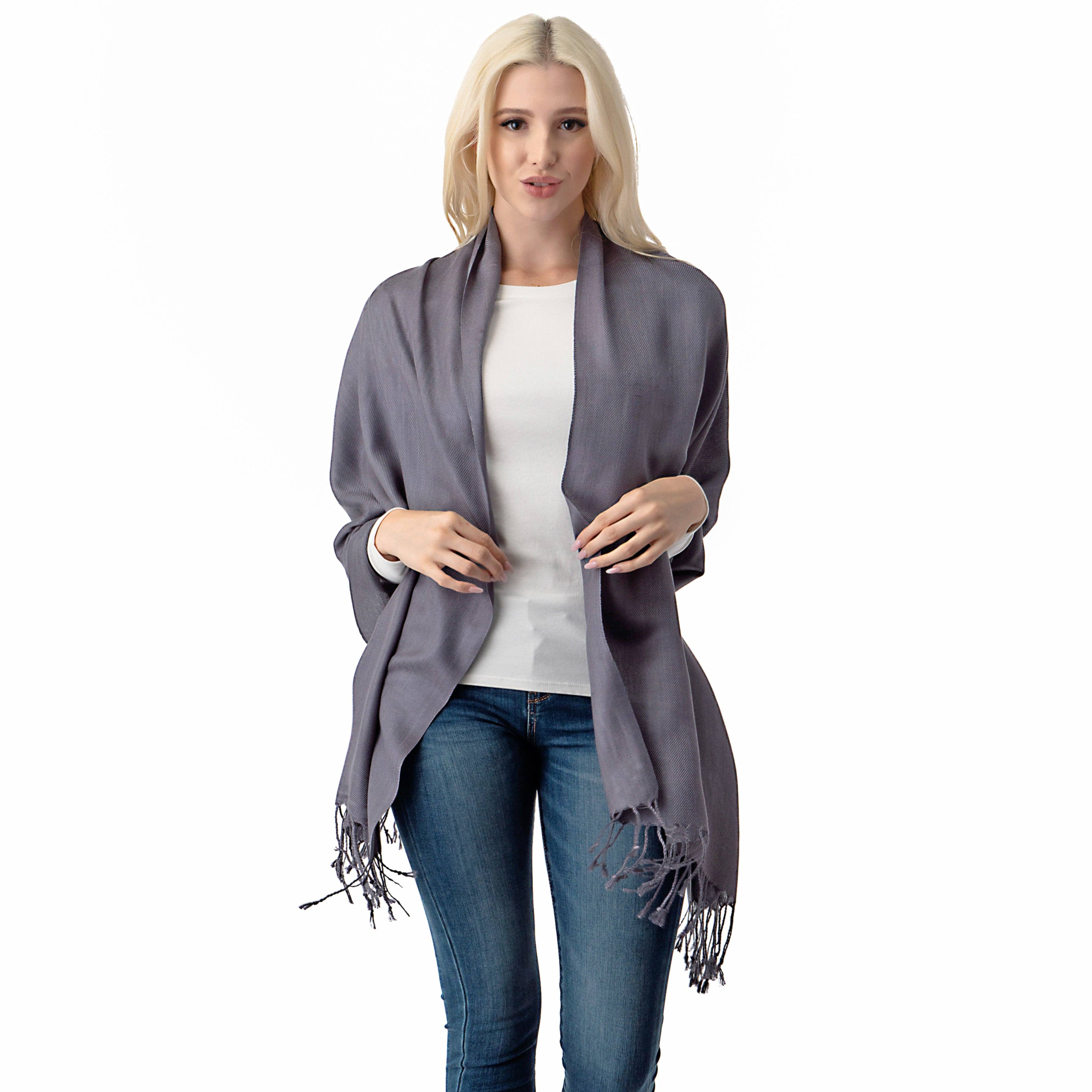 TAPA fashion – wholesale Wrap – Women's – Plain Pashmina PP1028B. (12PC)34