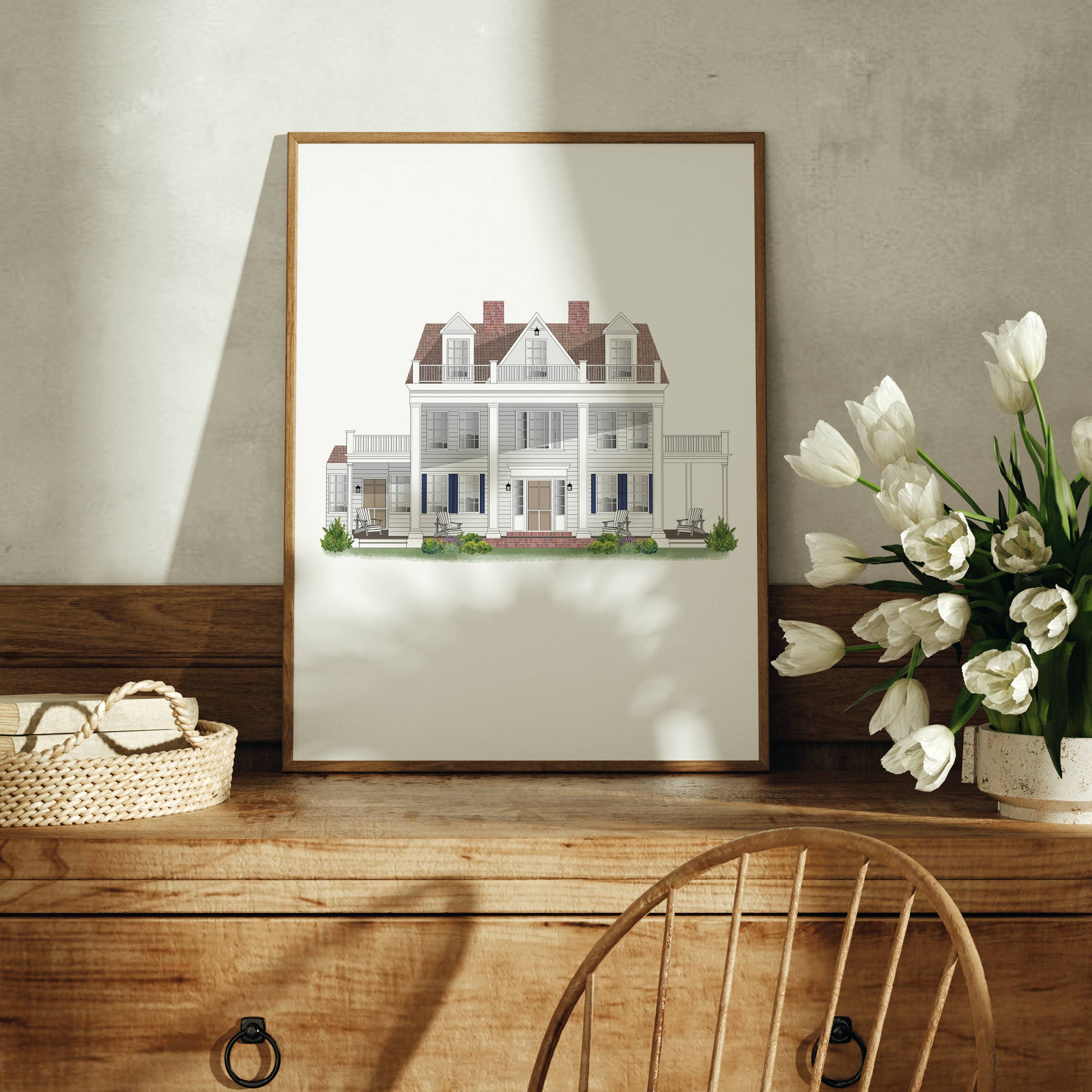 Fox Burrow Designs - Venta al por mayor Ilustración - Inspirado en la ficción - Noah y Allie2