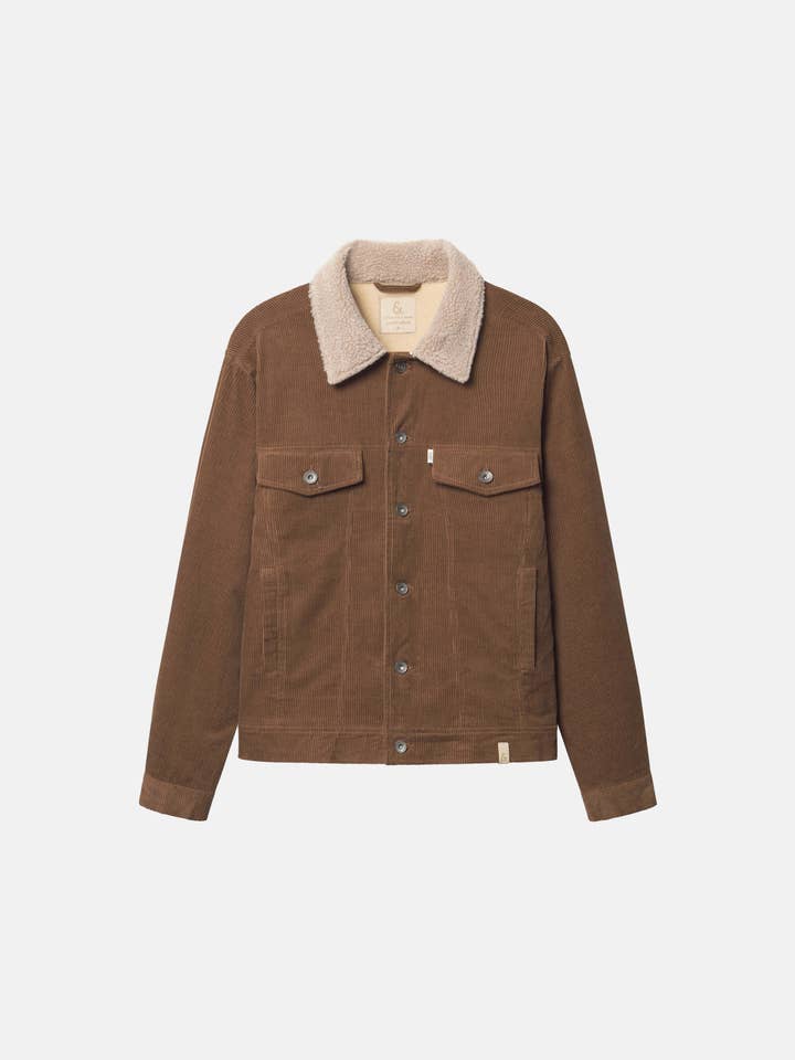 Cord Trucker Jacke-Fellkragen - Soil für den Großhandel von COLOURS & SONS