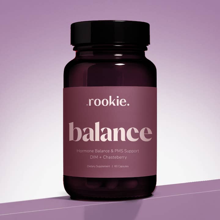 Balance Hormone Support + PMS Relief for wholesale by Rookie Wellness