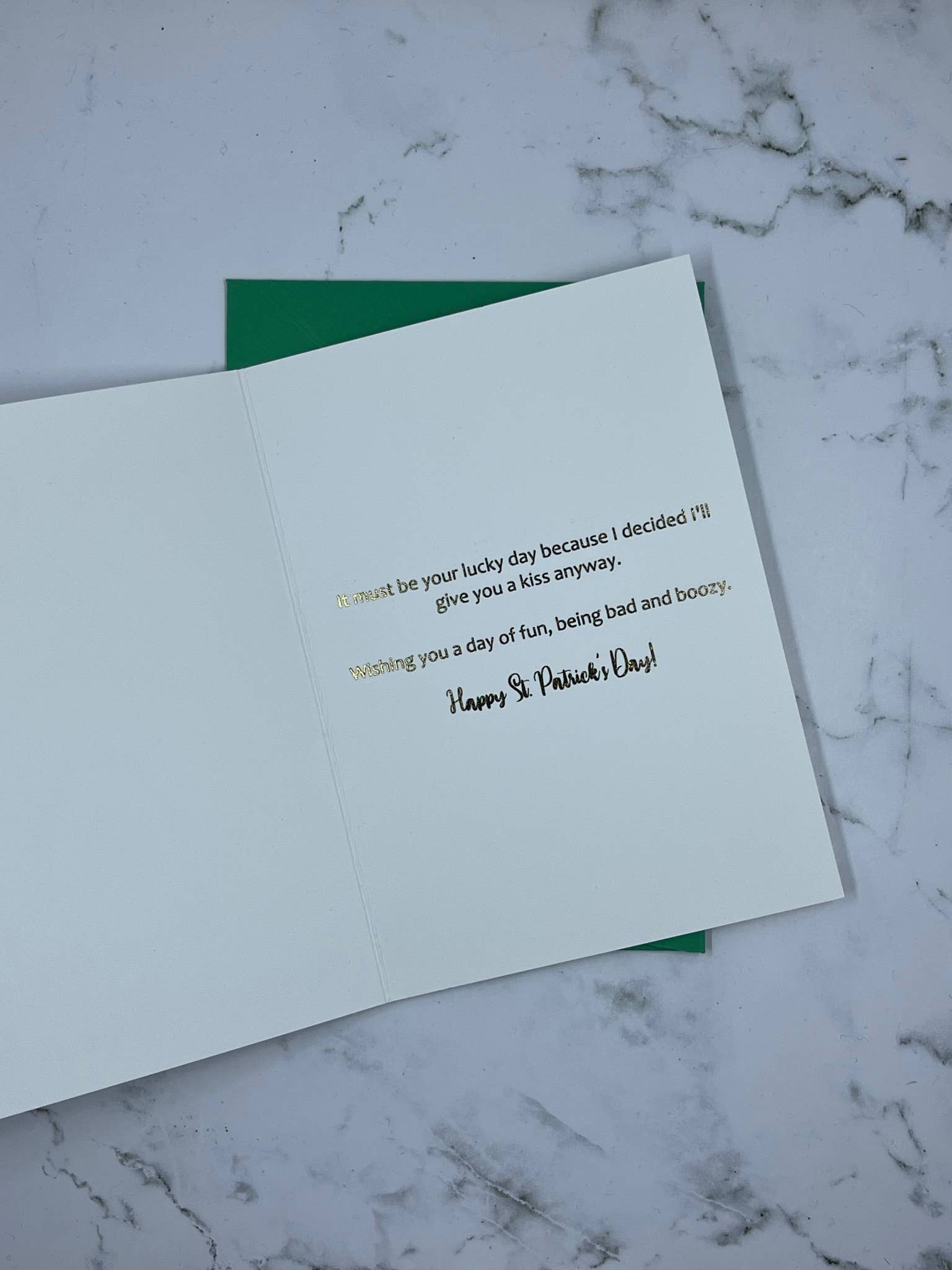 D. Johnson & Co Greetings - Wholesale St. Patrick's Day Card - I’m down to drink - St. Patrick’s Day1