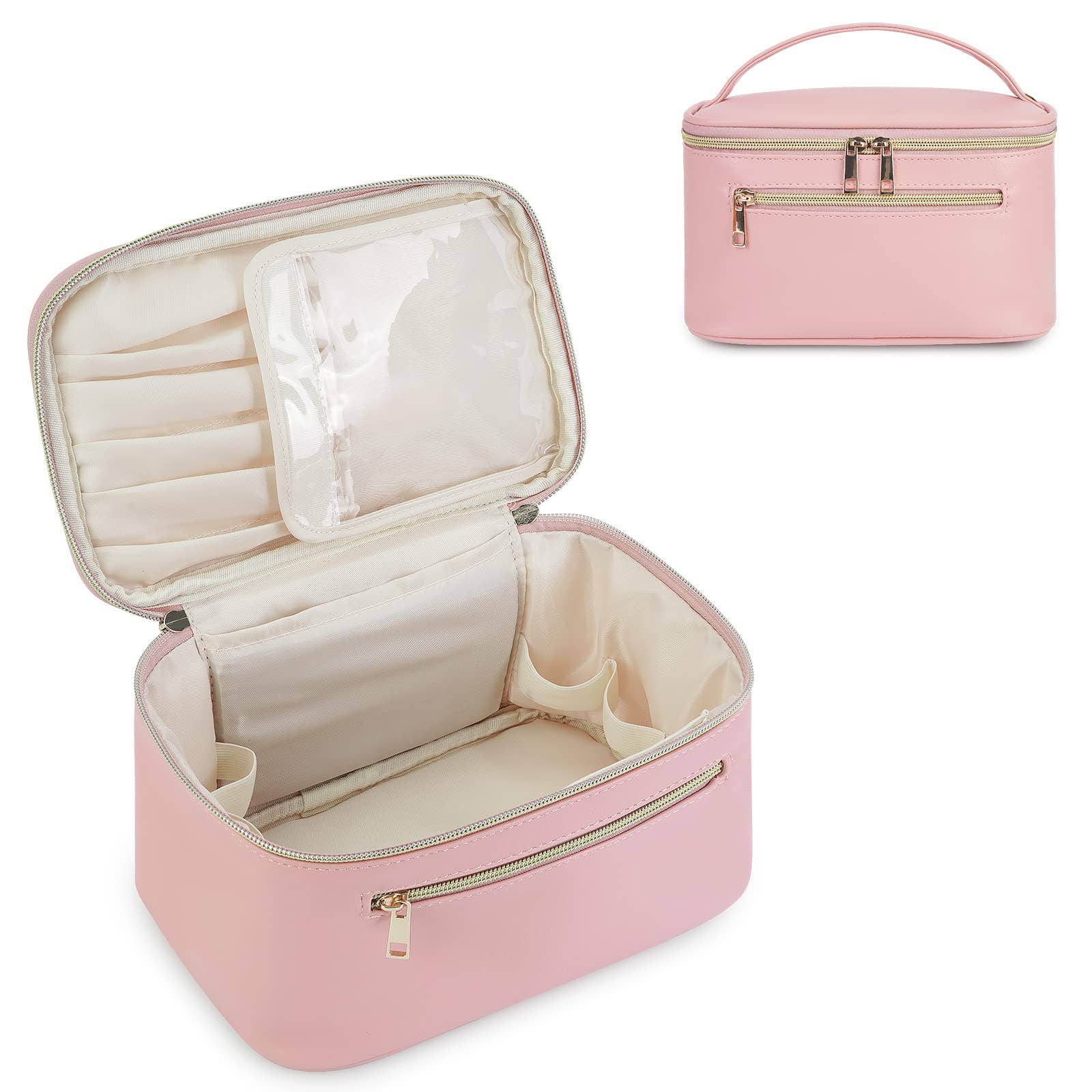 wandf - Wholesale Make-up/cosmetic bag - Vegan Leather Cosmetic Brush Bags Makeup Case 26