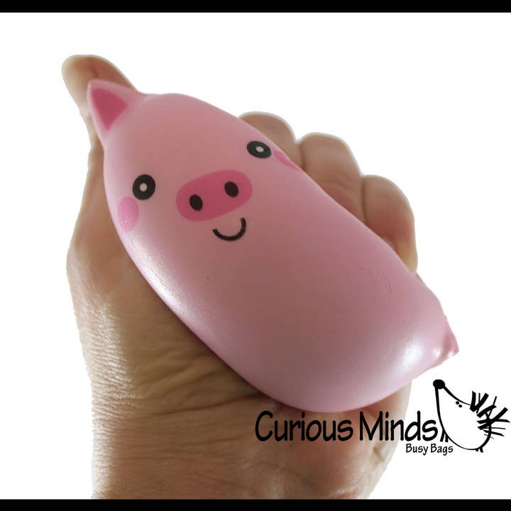 Curious Minds Toys - Wholesale Knijpbal - Kinderen en baby - 1 Schattige squishy speeltjes van Chunky Animals Slow Rise - Memory16