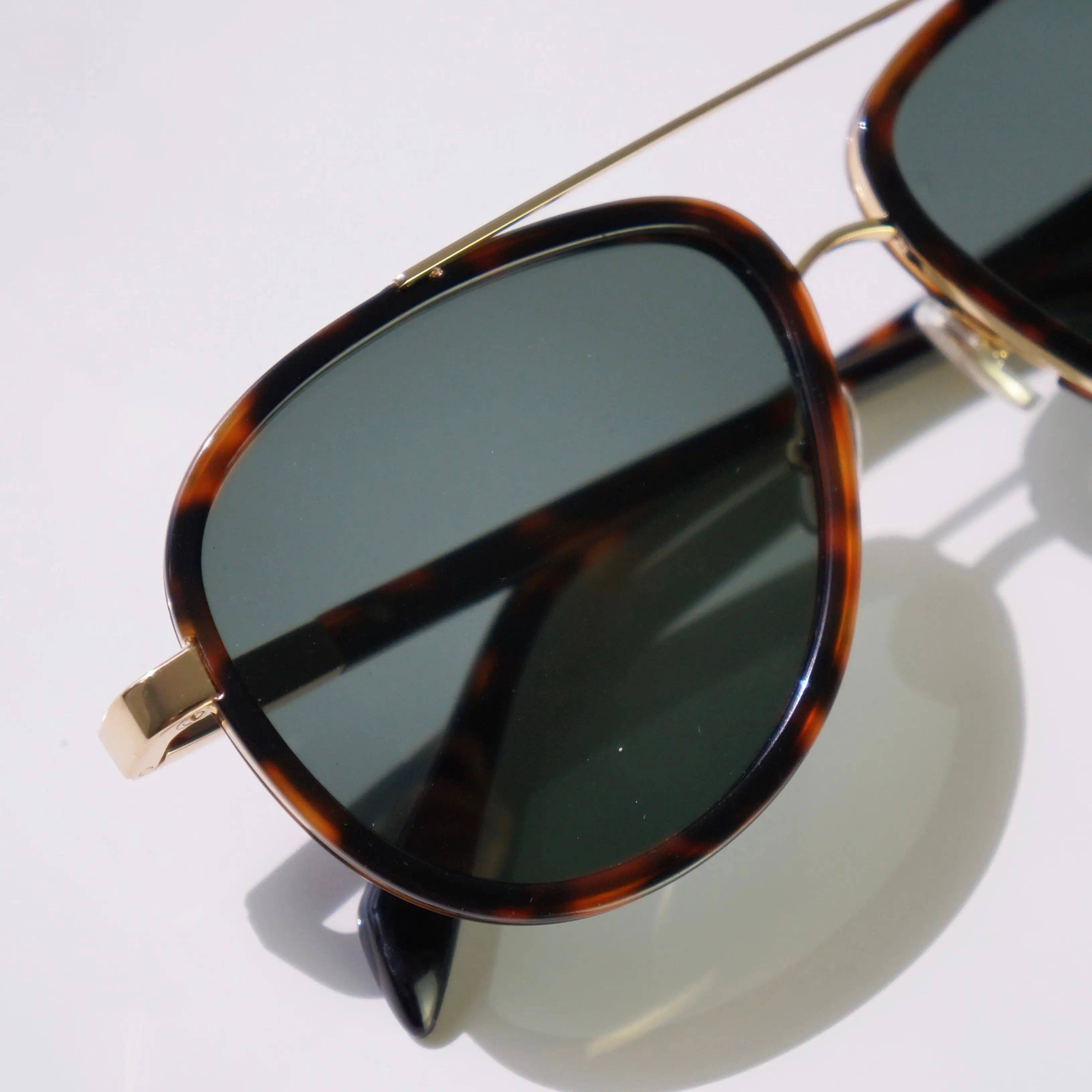 Saint Owen - Wholesale Sunglasses - Unisex - STORCH AVIATOR Tortoise | Gold4