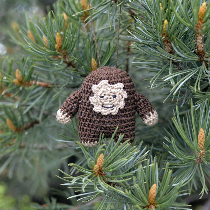 Melange Collection - Wholesale Ornament - Crochet Bigfoot and Yeti Ornaments